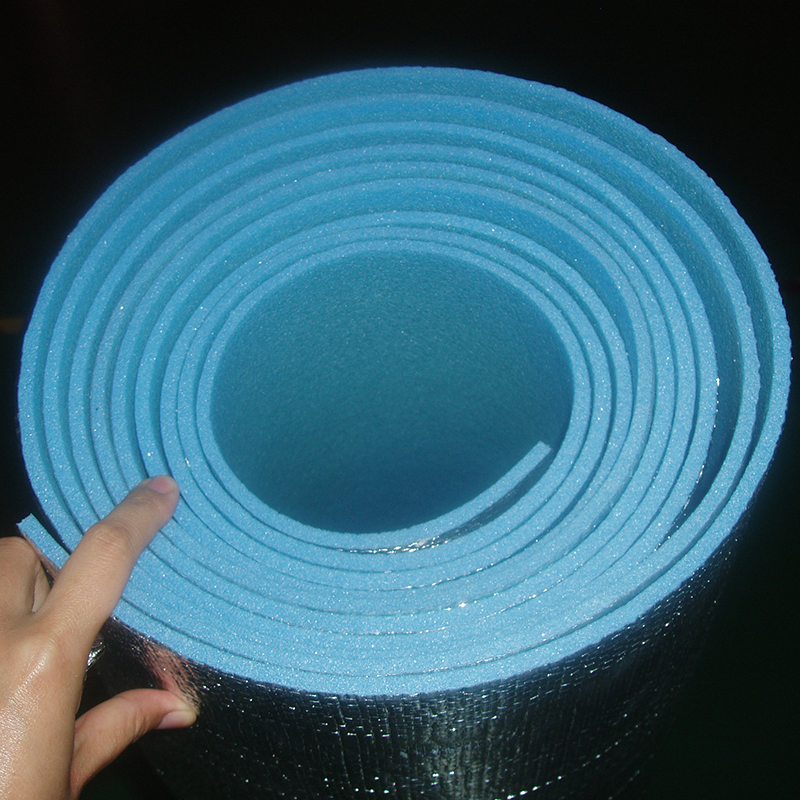 Raw Rolls Al+Woven+XPE+Woven+Al Foil Film For Heat Insulation AND Quakeproof In Packaging - PAIDU