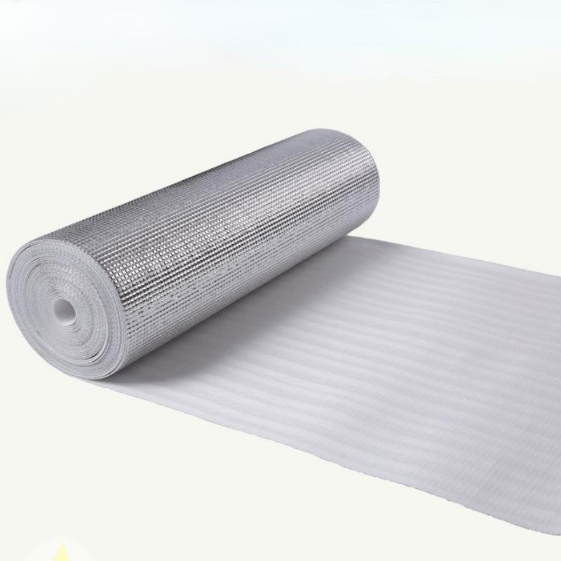 Custom XPE Foam Insulation Thermal Closed Cell Sound And Heat Proofing Self Adhesive Roll Aluminum Foil Composite - PAIDU