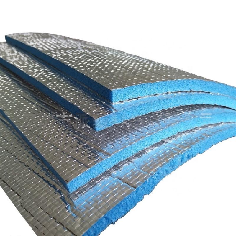 Aluminum Foil Heat-reflective XPE Foam Roll Moisture-proof Film Used In Custom Car Building - PAIDU
